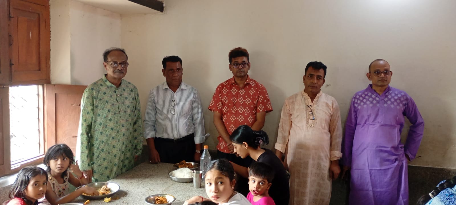 Arrangements for feeding orphaned children